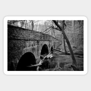 Stone Arch Bridge - Bowman's Hill Sticker